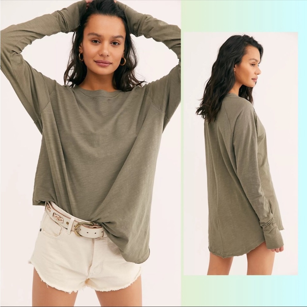 NWOT Free People We The Free Arden Tee